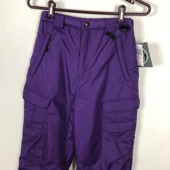 NWT Arctic Quest Purple Snow Pants Plum Size Medium - Picture 2 of 5